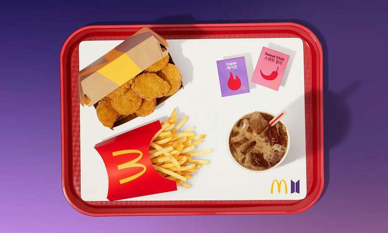 Conheça o lanche do McDonald's assinado pela banda BTS