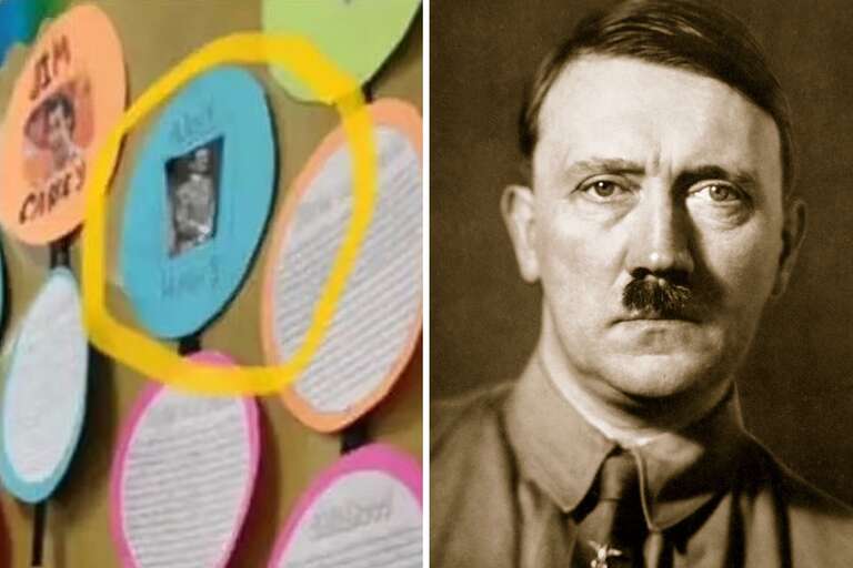 Garoto se veste de Hitler em trabalho da escola e causa polêmica