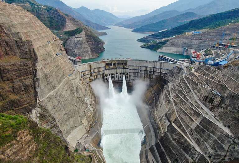 Segunda maior hidrelétrica do mundo é inaugurada na China
