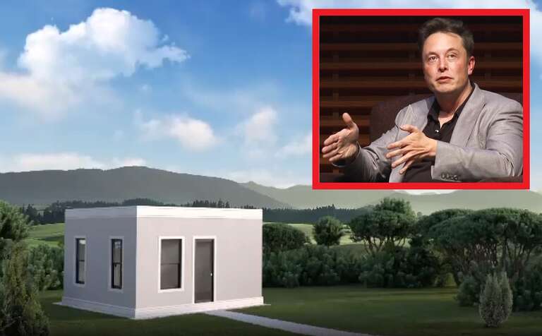 Elon Musk se desfaz de mansões para viver em casa box de 35 m²
