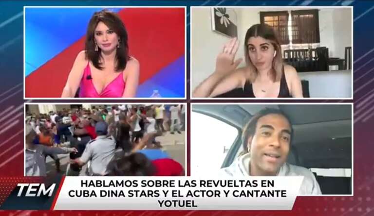 Vídeo: youtuber cubana é “presa” ao vivo durante entrevista a um canal da Espanha