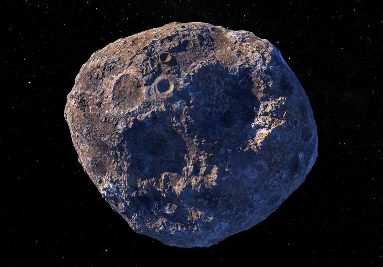 Asteroide metálico 16 Psyche pode valer R$ 52,3 quintilhões