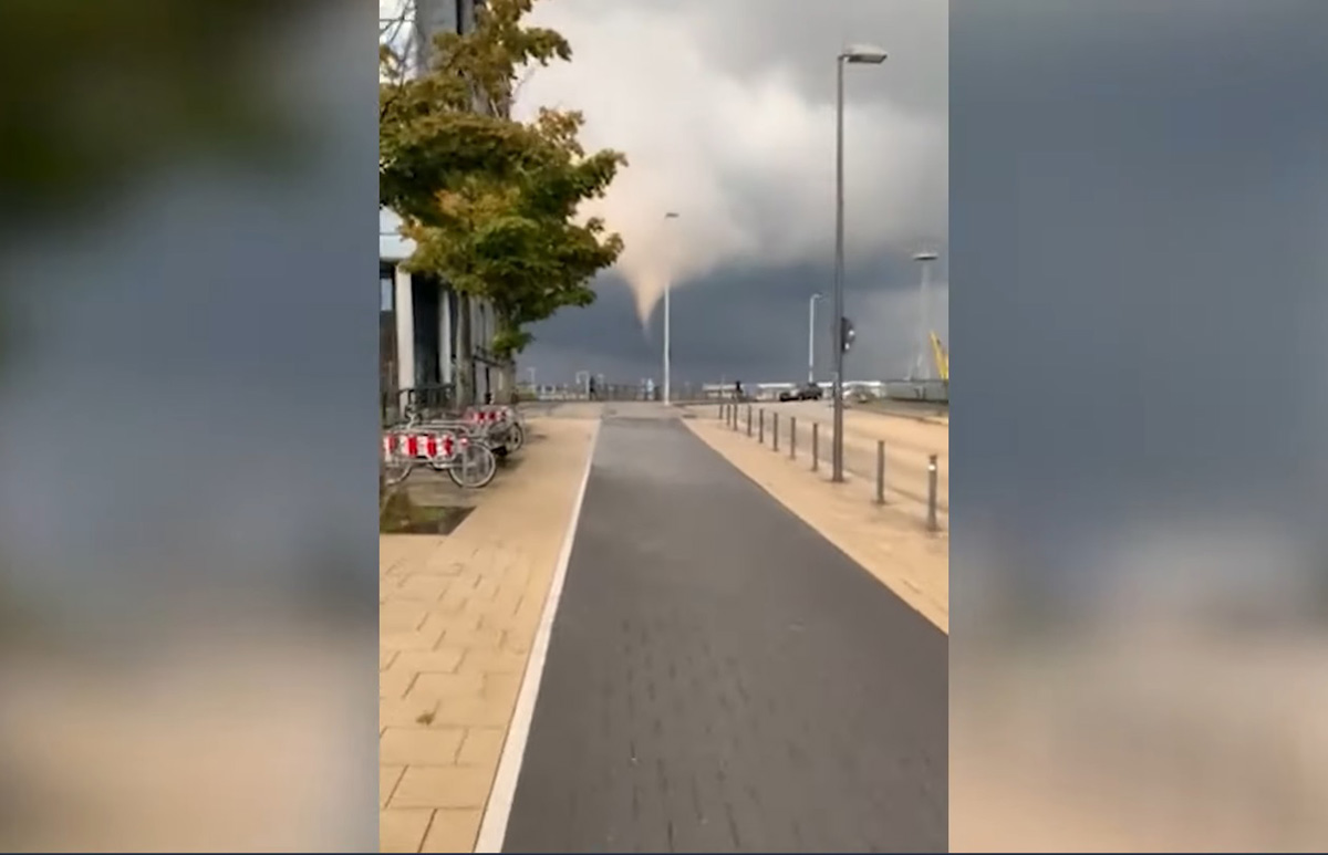 VÍDEO: tornado atinge cidade de Kiel na Alemanha