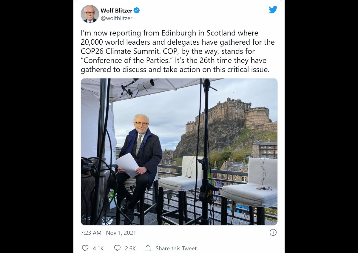 Âncora da CNN causa polêmica ao confundir Edimburgo com Glasgow