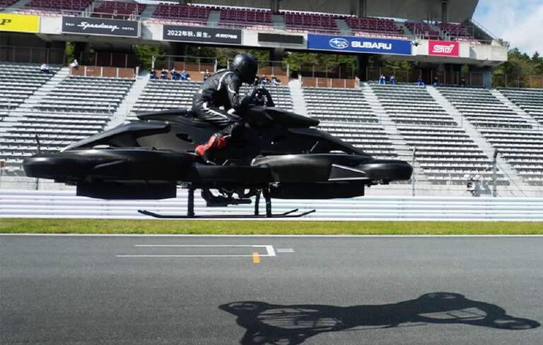Xturismo: "moto voadora" japonesa  que custa R$ 4,18 milhões