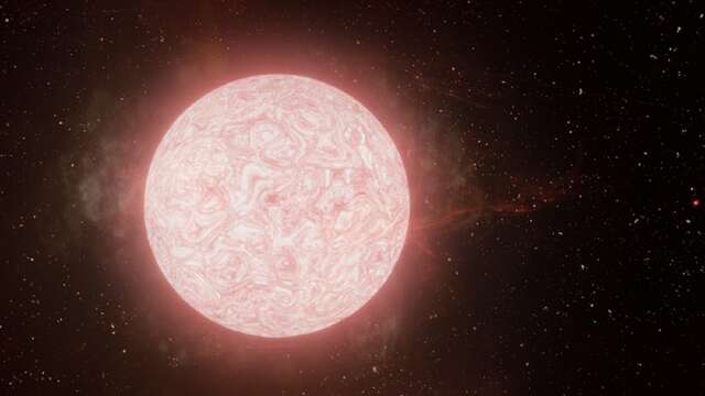 VIDEO: Astronomers witness red supergiant star exploding in a supernova