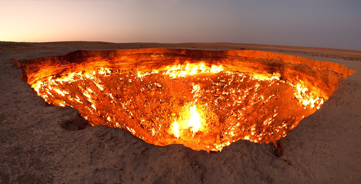 Turcomenistão quer acabar com o &#34;Portão do Inferno&#34;, famoso ponto turístico
