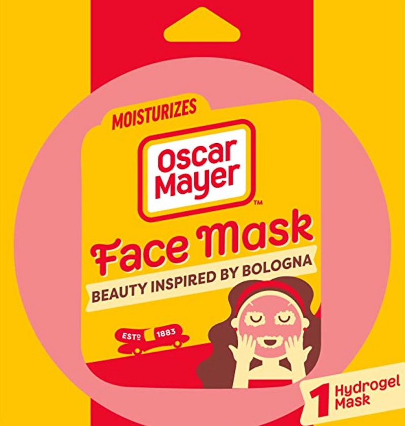 Marca americana de embutidos cria máscara facial de &#34;mortadela&#34;
