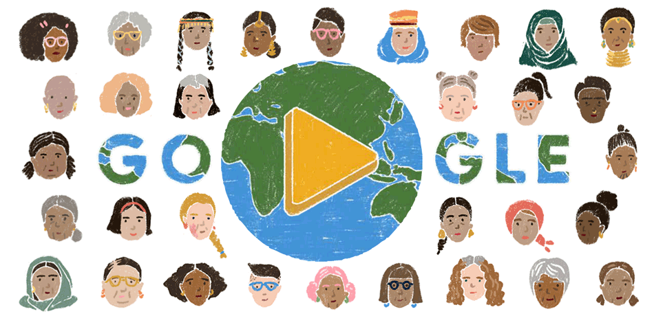 Google homenageia as mulheres comuns do mundo no Doodle que celebra o Dia Internacional da Mulher 2022