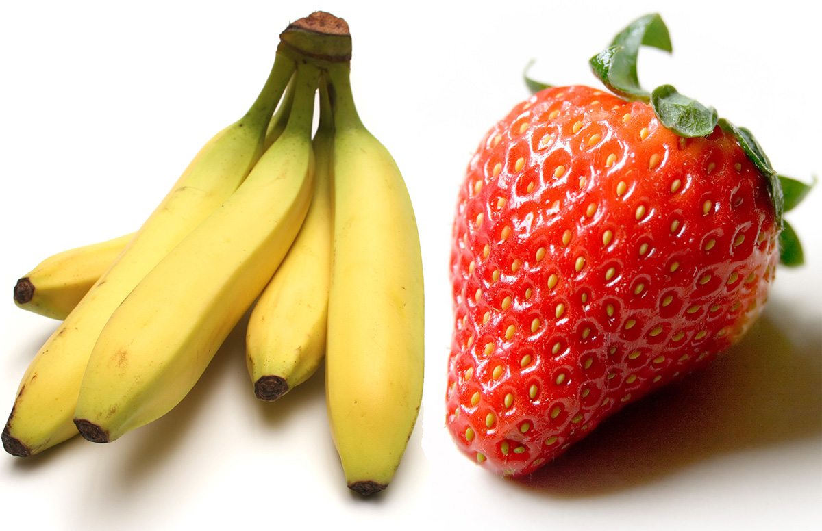 Apenas aceite: banana é uma berry, ou baga, mas o morango não é