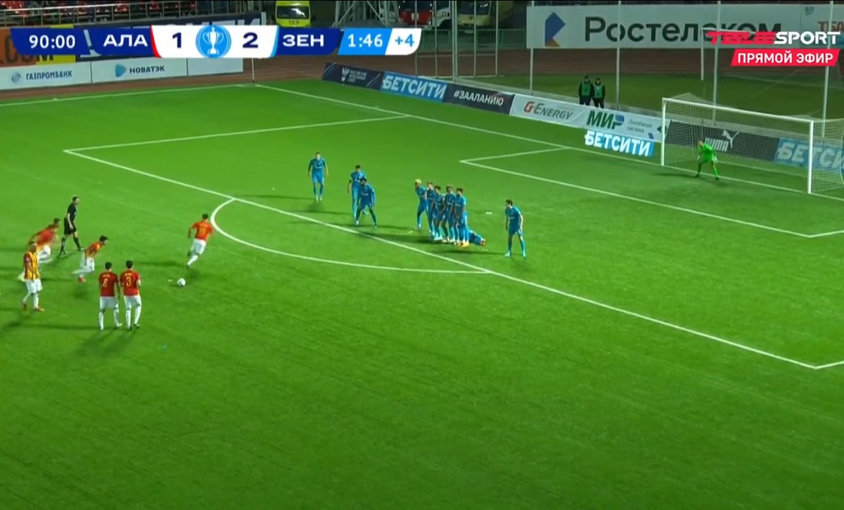 VÍDEO: time da segunda divisão russa faz jogada inusitada, gol incrível e elimina Zenit da Copa da Rússia