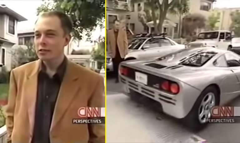 Vídeo de Elon Musk com 28 anos comprando uma McLaren F1 de US$ 1 milhão se torna viral na web