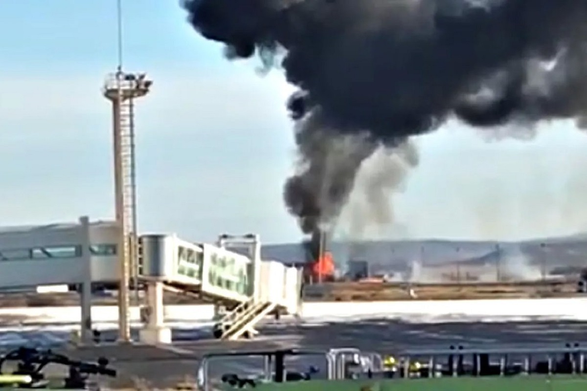 VÍDEO: avião UTI cai após decolar na Terra do Fogo, na Argentina, e mata quatro pessoas
