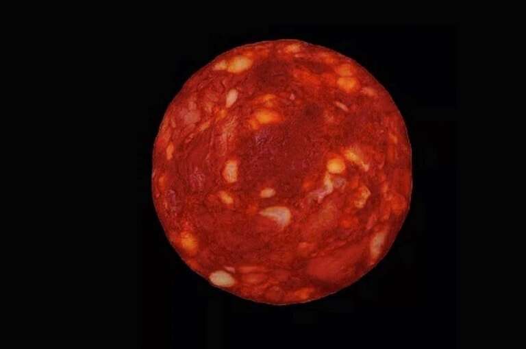 Físico francês compartilha foto de chouriço espanhol como se fosse a estrela Proxima Centauri