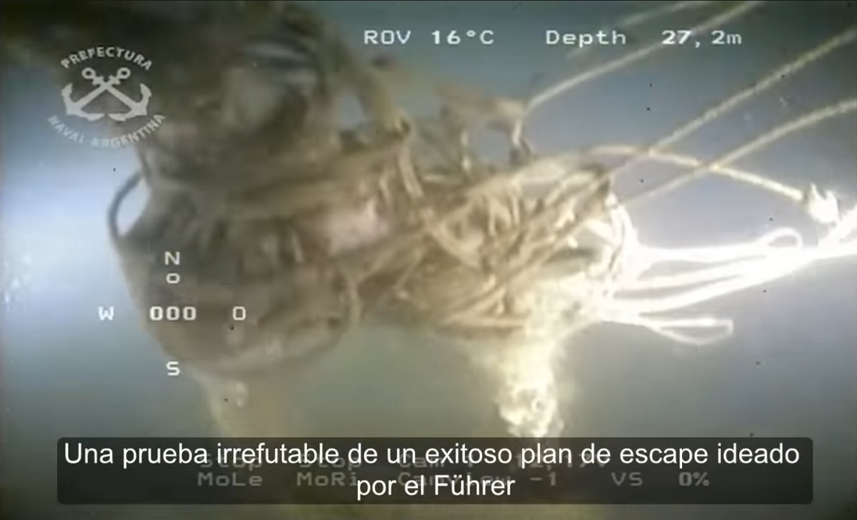 Naufrágio descoberto na costa da Argentina em 2021 é de um submarino nazista alemão da Segunda Guerra