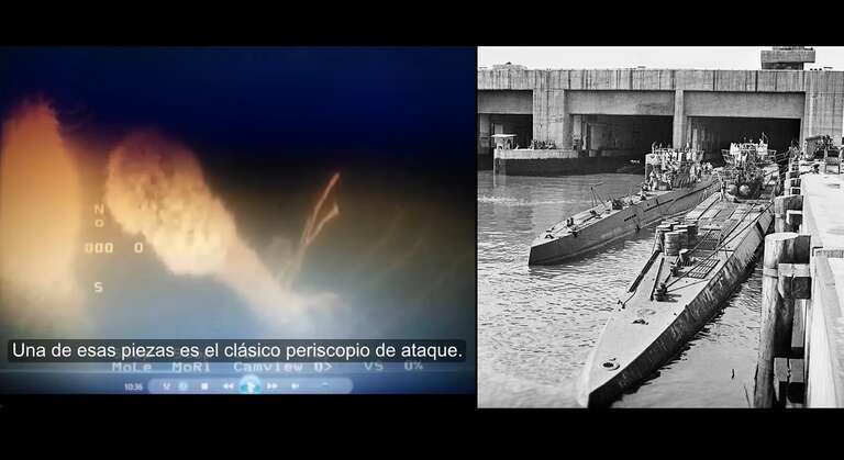 Naufrágio descoberto na costa da Argentina em 2021 é de um submarino nazista alemão da Segunda Guerra