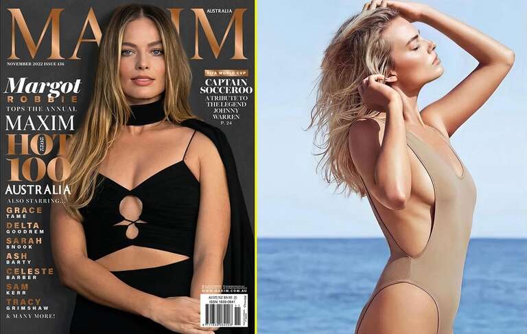 Atriz Margot Robbie é eleita a australiana mais "gostosa" pela revista masculina Maxim
