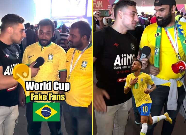 Tiktoker australiano viraliza ao expor estrangeiros que teriam sido pagos para torcer na Copa do Catar 