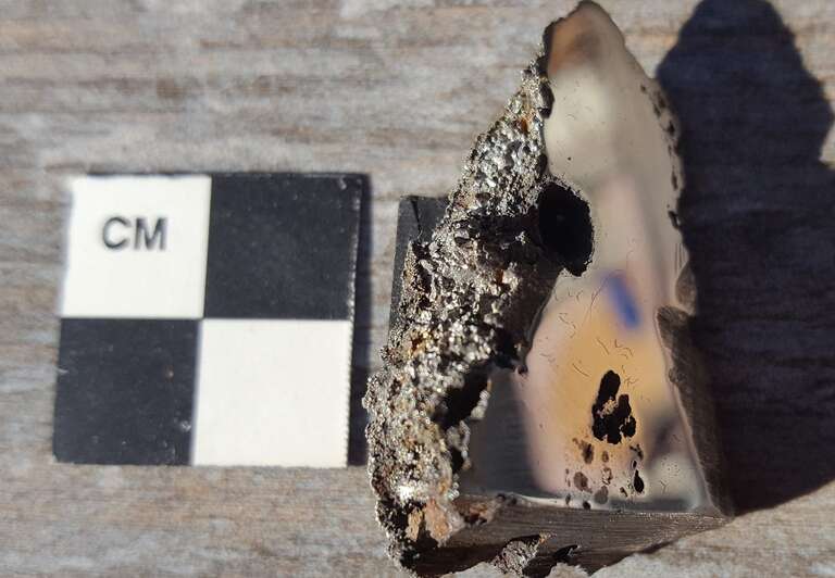 Meteorito descoberto em 2020 na Somália possui dois minerais que não existem na Terra