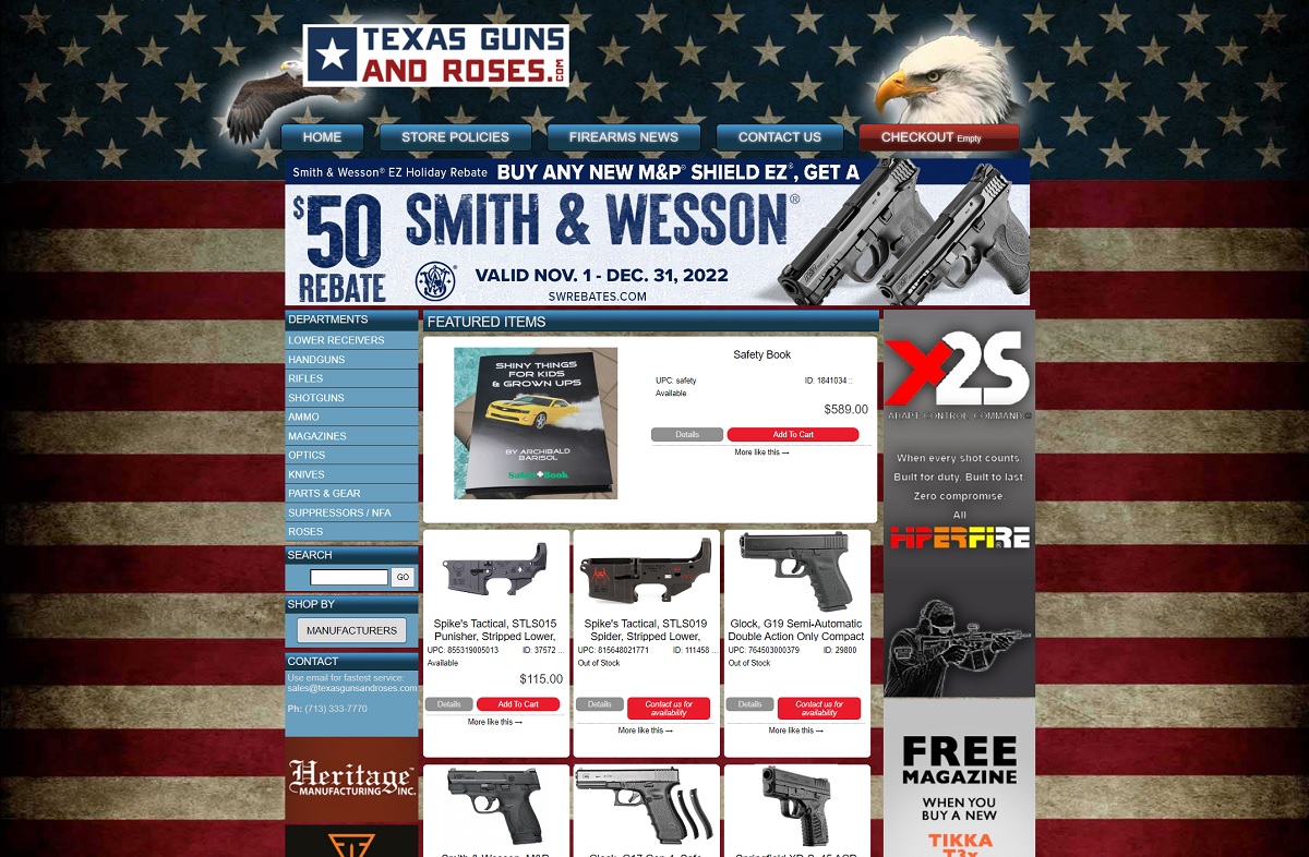 Loja de armas do Texas é processada pela banda Guns N&#39; Roses