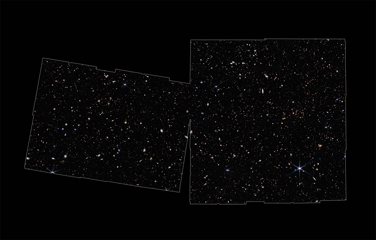 Telescópio James Webb bate novo recorde ao identificar as galáxias mais antigas já observadas
