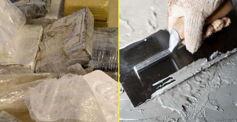 Governo do Equador decide transformar cocaína apreendida em blocos de concreto usados em obras