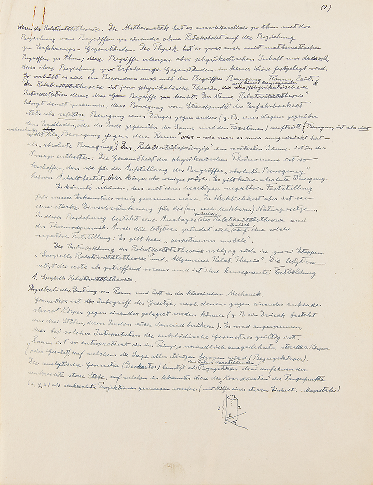 Manuscrito do ensaio de Einstein sobre a Teoria da Relatividade deve ser leiloado por R$ 1,7 milhão