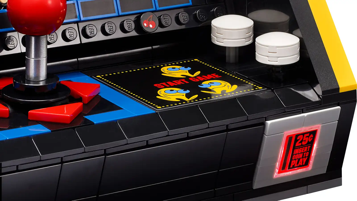 Lego faz parceria com Bandai e lança arcade do Pac-Man da década de 1980