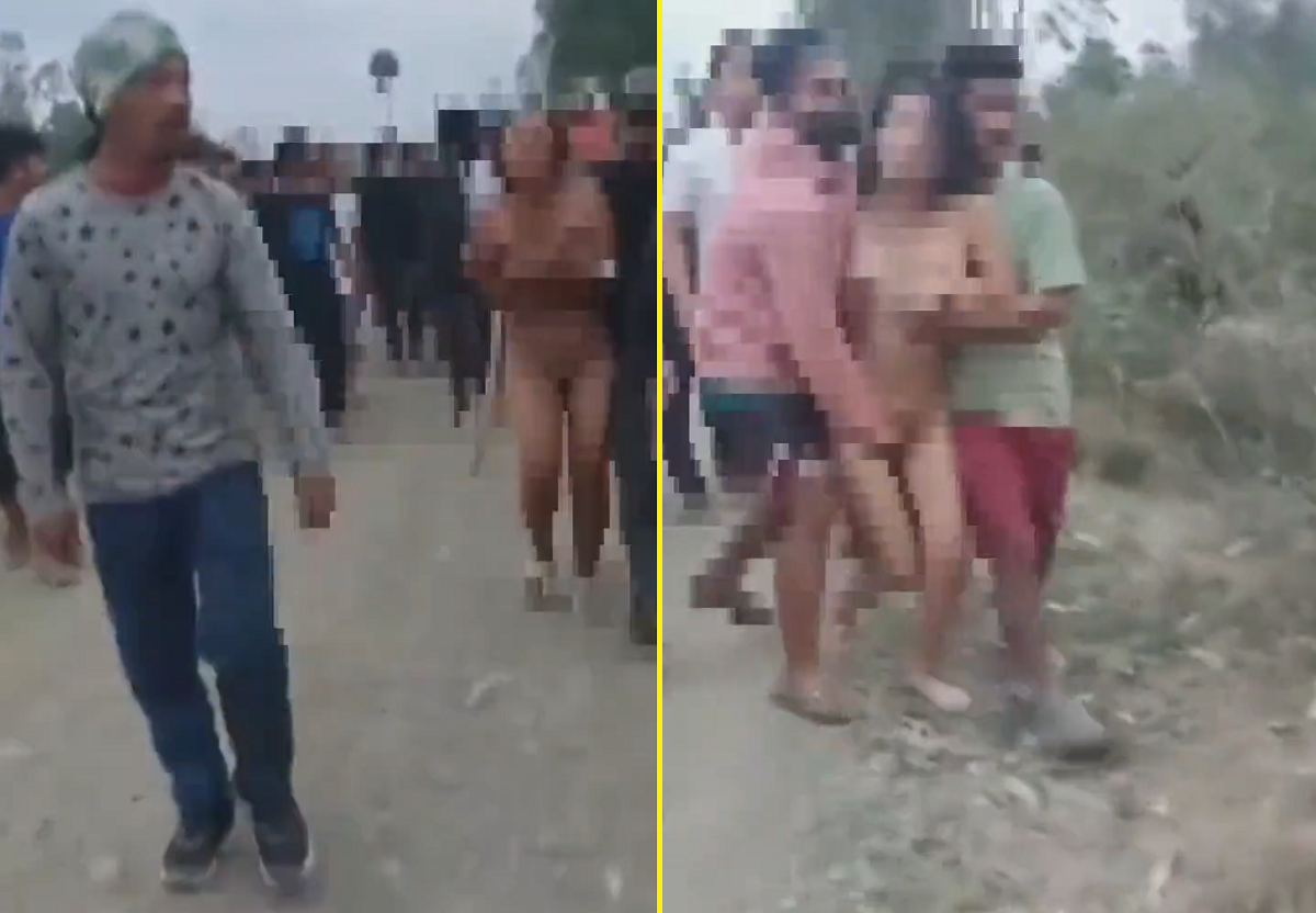 Gangue tribal de Manipur, na Índia, força mulheres a caminhar nuas e as violentam; veja o vídeo
