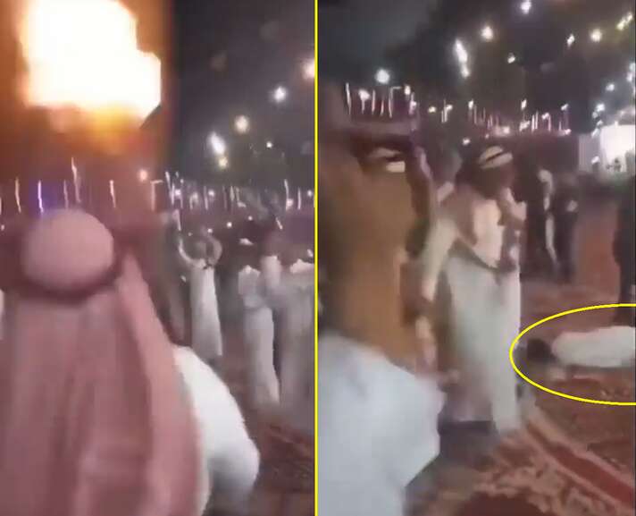 VÍDEO: convidado atira para cima em casamento e acaba matando o noivo durante a festa na Jordânia