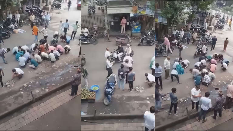 VÍDEO: boato de diamantes caídos nas ruas de Surat, na Índia, atrai multidão para “garimpo urbano”