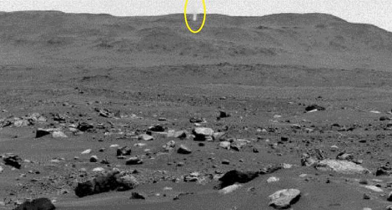Perseverance, da Nasa, flagra redemoinho de poeira de 80 metros de largura em Marte