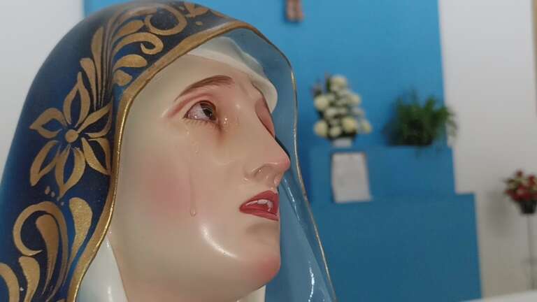 Milagre? Vídeo mostra imagem de Nossa Senhora das Dores “chorando” no México