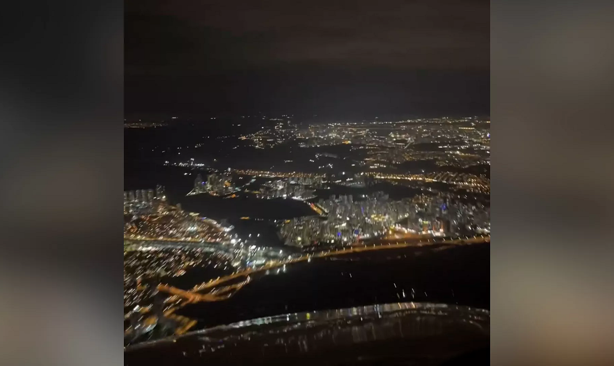 VIRAL: internautas estão impressionados com vídeo de avião pousando à noite em meio às nuvens em Istambul