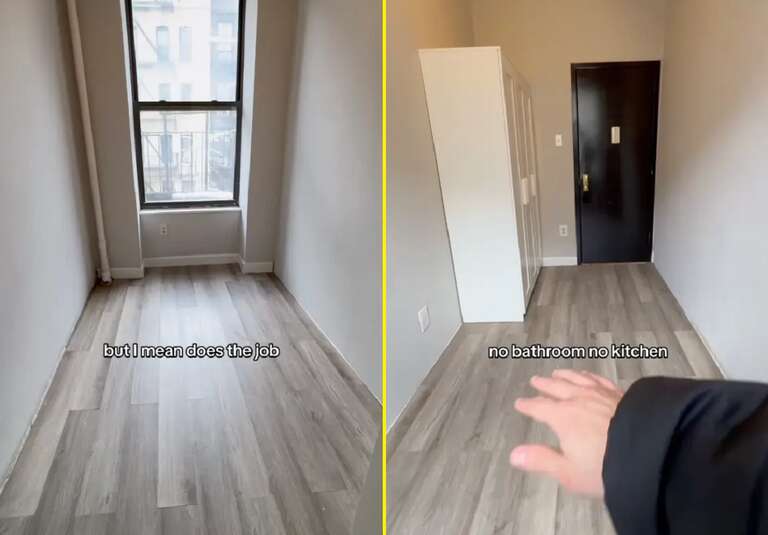 Caixa de fósforo? Vídeo mostra apartamento de apenas 11 m² em Nova Iorque e viraliza no Instagram