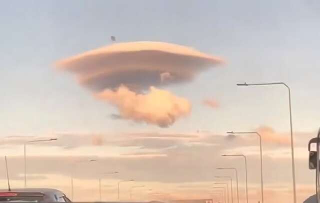 VÍDEO: nuvem em forma de “óvni” e do MAC aparece em Niterói e viraliza nas redes sociais