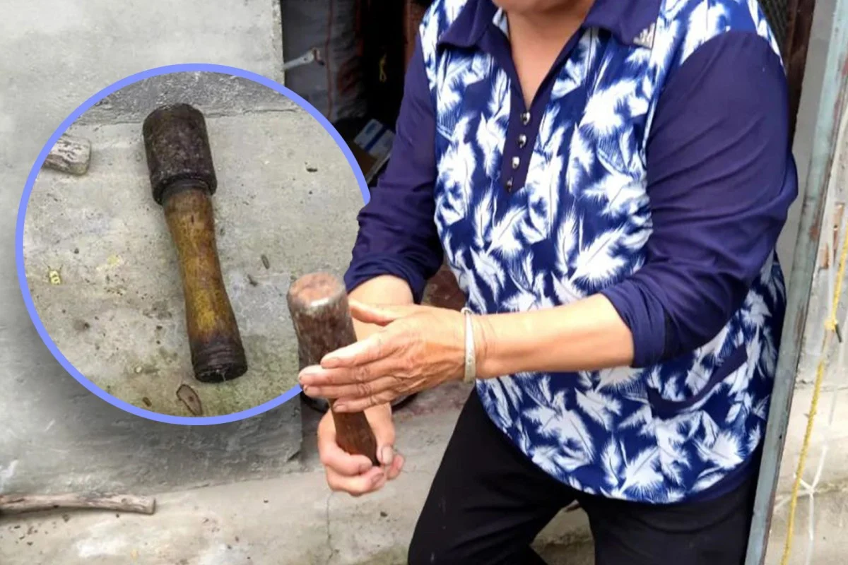 Bizarro! Idosa chinesa passa 20 anos usando granada da Segunda Guerra como martelo