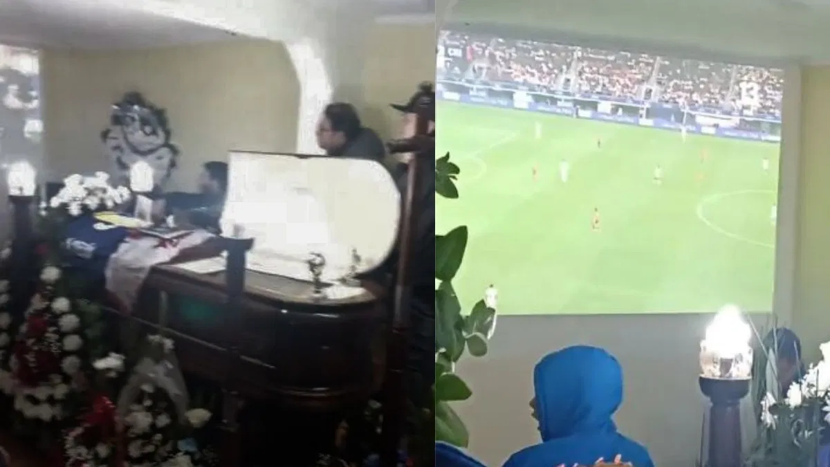 Vídeo de torcedores assistindo estreia do Chile na Copa América durante velório viraliza na web