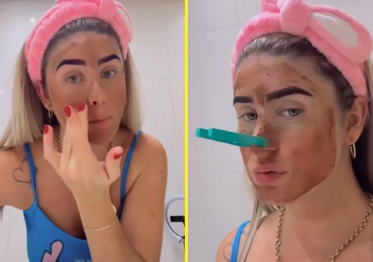 VÍDEO: influenciadora brasileira viraliza ao usar cocô como dica de beleza para o rosto