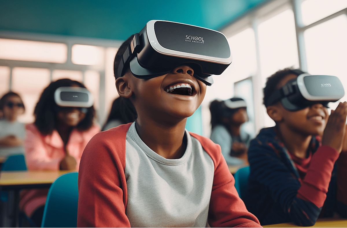 Escola do Reino Unido inova ao criar turma sem professor que vai aprender por IA e realidade virtual